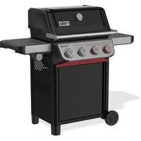 Gasgrill Spirit E-435 schwarz/silber, 13,78 kW, mit Sear Zone und Seitenbrenner, Modell 2026