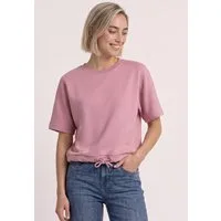 STREET ONE T-Shirt mit Elastiksaum und Tunnelzug