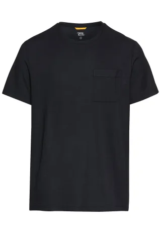 camel active - T-Shirt mit Brusttasche dark navy - Gr. - L