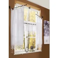 HOSSNER - ART OF HOME DECO Querbehang Großglockner (1 St), Schlaufen, halbtransparent, HxB: 50x125