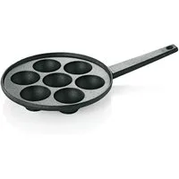 Gastro Spirit Bratpfanne Poffertjespfanne Ø 20,5 cm für 7 Poffertjes aus Gusseisen