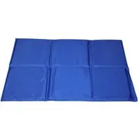 Pettimania Tierdecke Kühlmatte blau