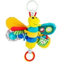 Lamaze Play and Grow Freddie Glühwürmchen Babyspielzeug mit Beißring und Ringen