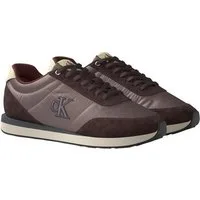 Calvin Klein Jeans RETRO RUNNER ESS MIX MAT Sneaker Runner-Sneaker, Freizeitschuh, Halbschuh mit seitlichem CK-Logo