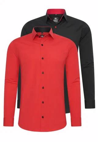 2er Set Business Hemd