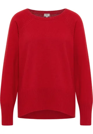 ETERNA - Strick Pullover hellrot - Gr. - M
