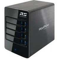 RocketStor 6314B TB 2 to TB 3, Laufwerksgehäuse schwarz, 4-Bay