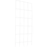 Windhager Rankgitter für Kletterpflanzen, Gitterspalier für Hauswände in weiß, 1 St., Rankhilfe inkl. Befestigung, erhältlich in unterschiedlichen Größen