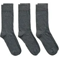 Gant Basicsocken SOFT COTTON SOCKS 3-PACK (Packung, 3-Paar, 3) mit Logodruck am Knöchel