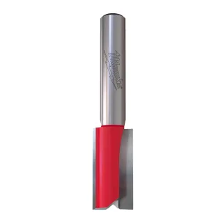 Milwaukee Nutfräser 2-Schneiden 1/4" Schaft 10 x 48 mm - 4932500862