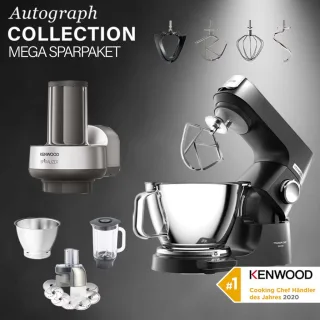 Kenwood KüchenmaschineTitanium Chef Baker Black KVC85.004BK -...
