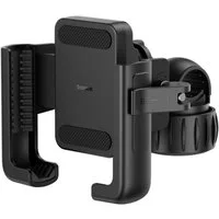 Baseus Handy-Halterung Basic GoTrip, (bis 7,2 Zoll, Einzeln, Einzeln, Vibrationsdämpfung, 360°-Rotation, werkzeuglose Montage)