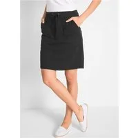 bonprix Bleistiftrock (1-tlg) aus weichem Sweatmaterial, mit Stretch-Anteil, Bleistift-Schnitt