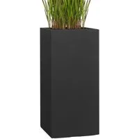 Pflanzwerk® Pflanzkübel TOWER Premium Blumenkübel Pflanzsäule Fiberglas mit Lotus-Effekt