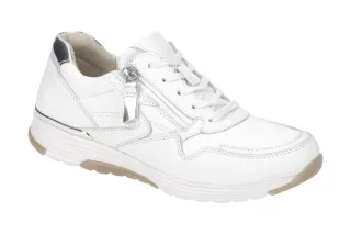 Gabor 86.978.50 ROLLINGSOFT Damenschuhe wei?/argento - Sportliche Sneaker