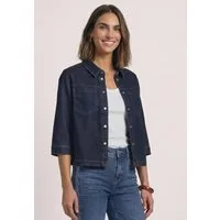 STREET ONE Jeansbluse im Denim-Style