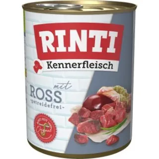 RINTI Kennerfleisch Nassfutter Hund, Adult, Dose, Ross 36x800 g