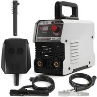 Rutaqian Elektroschweißgerät Elektroschweißgerät, tragbares MMA-250-Elektroschweißgerät, mit Hot-Start-Arc-Force-Antihaftbeschichtung