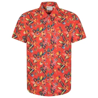 Mountain Warehouse - "Tropical" Hemd für Herren kurzärmlig (Orange)