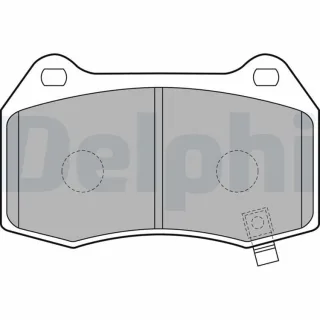 Delphi Bremsbel?ge vorne Nissan 350z