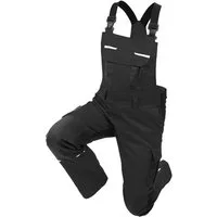 Qualitex Workwear Arbeitslatzhose INDustriewaschfähige Latzhose mit mechanischem Stretch - slim-fit