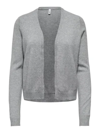 ONLY - ONLPRINCESS LS SHORT CARDI KNT Ultimate Grey - Gr. - S