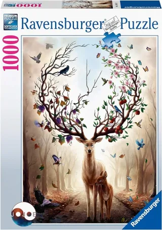 Ravensburger Puzzle 15018 - Magischer Hirsch [1.000 Teile]