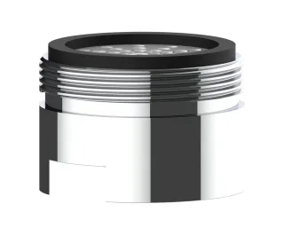 Keuco Strahlregler Ersatzteil ARM 50100 M 28x1, verchromt zu 54920/54945, 50100010042 50100010042