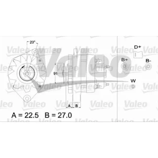 Valeo Generator 436711