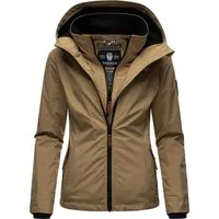 Marikoo Outdoorjacke Erdbeere sportliche Funktionsjacke mit Kapuze
