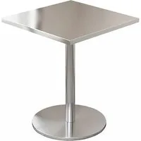 Muxing Bartisch Edelstahl Tisch rostfrei stabil Balkon Gastro (1-St)