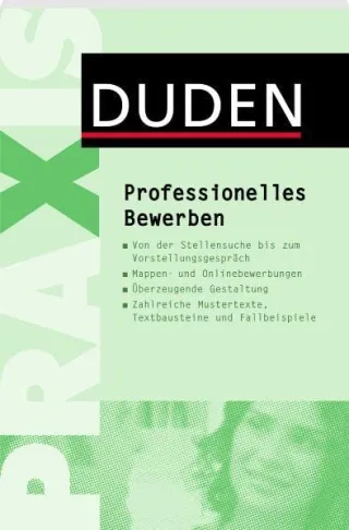 Professionelles Bewerben