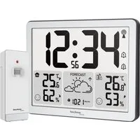 technoline WS 6780 Funkwetterstation (inkl. ein Außensender, mit Wettervorhersage, Luftdruck & Frostalarm)
