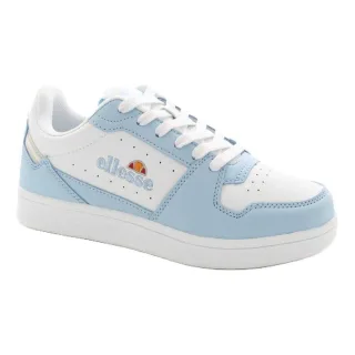 Ellesse - "Nole" Athletisch Sneaker für Damen (Weiß/Himmelblau Gewaschen)