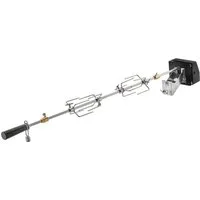 RÖSLE Drehspieß Premium, 25436, für BBQ-Stationen VIDERO G4/G6 und MAGNUM G4, Edelstahl