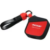 PDP31 Portable SSD 1 TB, Externe SSD schwarz/rot, USB-C 3.2 Gen 2 (10 Gbit/s)