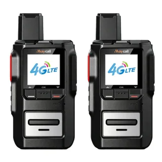 2Pcs Maycall MC-720 4G Global Walkie Talkie Long Range 5000km Two Way Radio 2550mAh Type-C Noise Reduction Encryption Na
