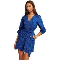 Love & Roses Playsuit Love & Roses Playsuit mit Palmen-Muster, Regular (1-tlg)