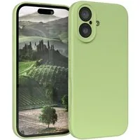 EAZY CASE Handyhülle für Apple iPhone 17 Hülle Silikon 6,3 Zoll, Smart Slimcover Matt Silikon Schutzhülle mit Kameraschutz tpu Grün
