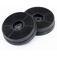 AIR2GO Aktivkohlefilter als Ersatz für Respekta MIZ0060N (2 Stück), Zubehör für Aktivkohlefilter für RESPEKTA CH 33060, CH21060SB, CH21060WB, CH33060SB, CH33060WB, Passend für Dunstabzugshauben von RESPEKTA