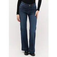 ANGELS Bootcut-Jeans LUNA mit ausgestelltem Bein, aus Baumwollmix mit Stretch