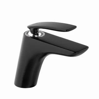 Kludi BALANCE Waschtisch-EHM DN 15 ohne Ablaufgarnitur schwarzmatt/chrom, 520268775 520268775