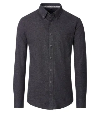 CASAMODA - Freizeithemd schwarz - Gr. - XXL