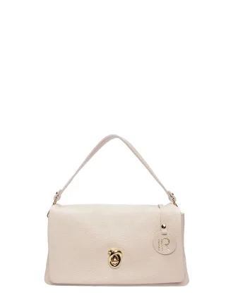 Isabella Rhea Beige Rindsledertasche