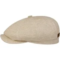 Stetson Flat Cap (1-St) Schirmmütze mit Schirm, Made in the EU