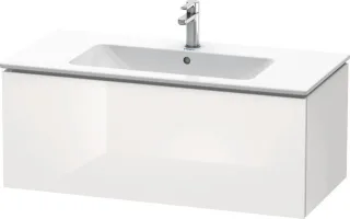 Duravit L-Cube Waschtischunterbau wandhängend Weiß Hochglanz 1020x481x400 mm - LC614208585 LC614208585