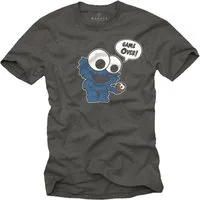 MAKAYA Print-Shirt Herren Motiv Lustig Witzig Frech Cool Funny Druck Ausgefallen Männer mit Druck