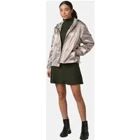 Ragwear Blouson Cezanna Shine Glänzende Damen Jacke mit reflektierendem Metallic-Material