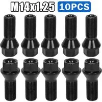 OSTWOLKE Schrauben-Set 10 x Radschrauben M14x1,25 SW17 für BMW X3 X5 E70 F30 F20 F25, 36136781151