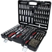 KS Tools Steckschlüssel 1/4″+3/8″+1/2″ Steckschlüssel-Satz, 255-tlg 917.0255